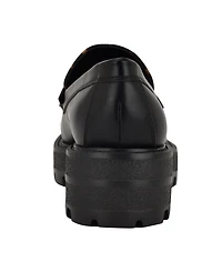 Guess Women's Yanika G Hardware Lug Sole Loafers