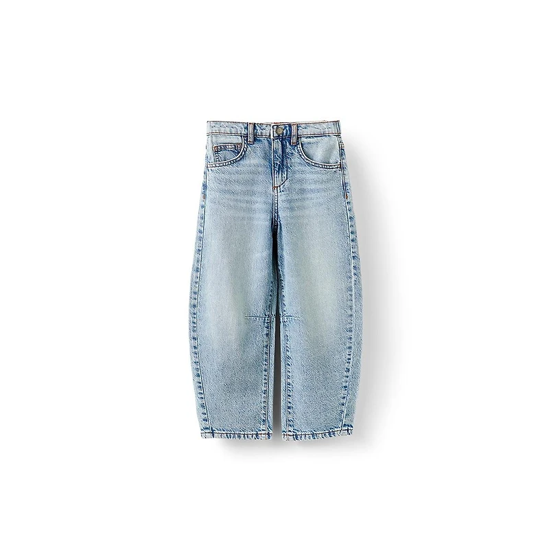 Cotton On Little Boys Unisex Barrel Leg Denim Jean
