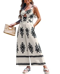 Cupshe Women's Celestial Grace Ornate Jumpsuit
