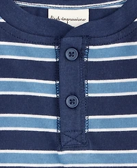 First Impressions Baby Boys 3-24 Month Short-Sleeve Henley T-Shirt, Exclusively at Macy's