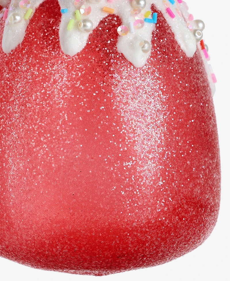 Holiday Lane Sugar Plum Glass Gumdrop Ornament, Macy's Exclusive