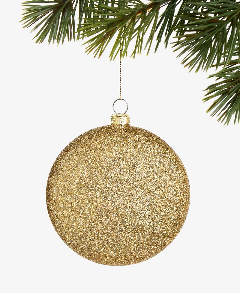 Holiday Lane Blessed Mother and Child Glass Disc Ornament, Macy's Exclusive