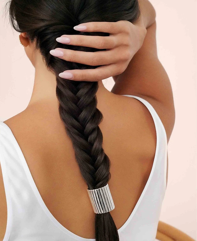 Ettika Ribbed Pony Hair Cuff