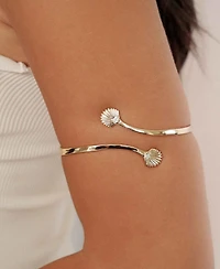 Ettika Santorini Shell Arm Cuff Bracelet