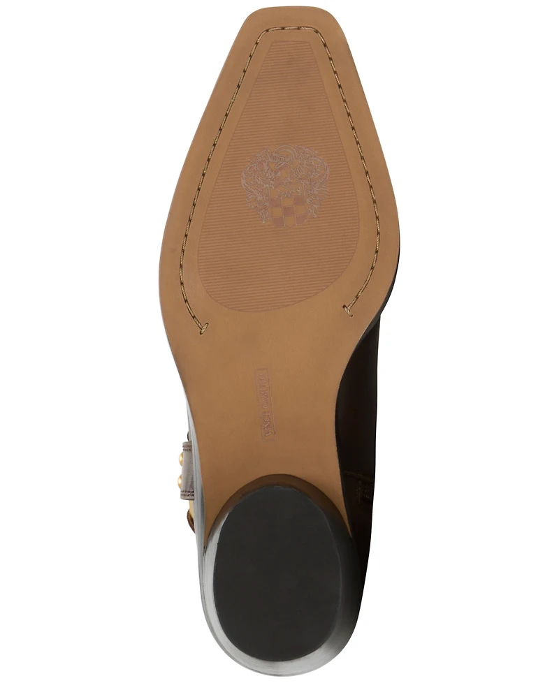 Vince Camuto Women's Roista Studded Western Moto Booties