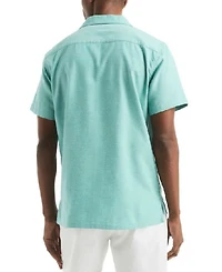 Jaws x Nautica Men's Classic-Fit Jaspe Dobby Button-Down Shirt