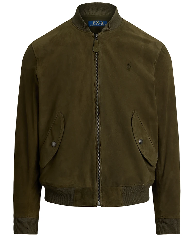 Polo Ralph Lauren Men's Suede Bomber Jacket