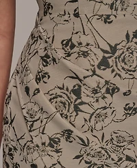 Donna Karan New York Women's Sleeveless Jacquard Sheath Dress