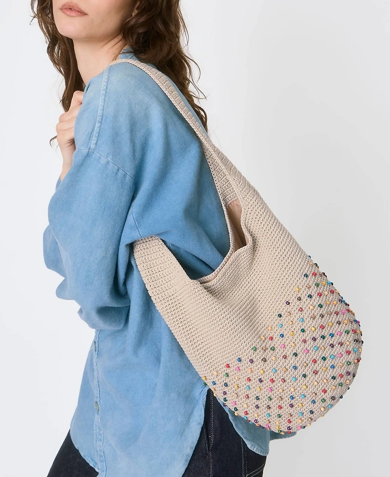 The Sak Women's 120 Crochet Small Hobo Bag