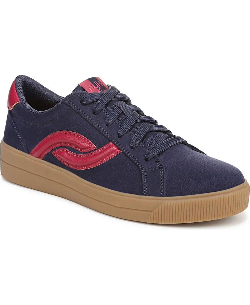 Ryka Women's Viv Next Court Lace Up Inspired Sneakers