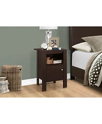 Wooden Nightstand with Drawer – Stylish and Functional Bedside Table