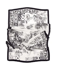 Toile - Long Silk Scarf for Women