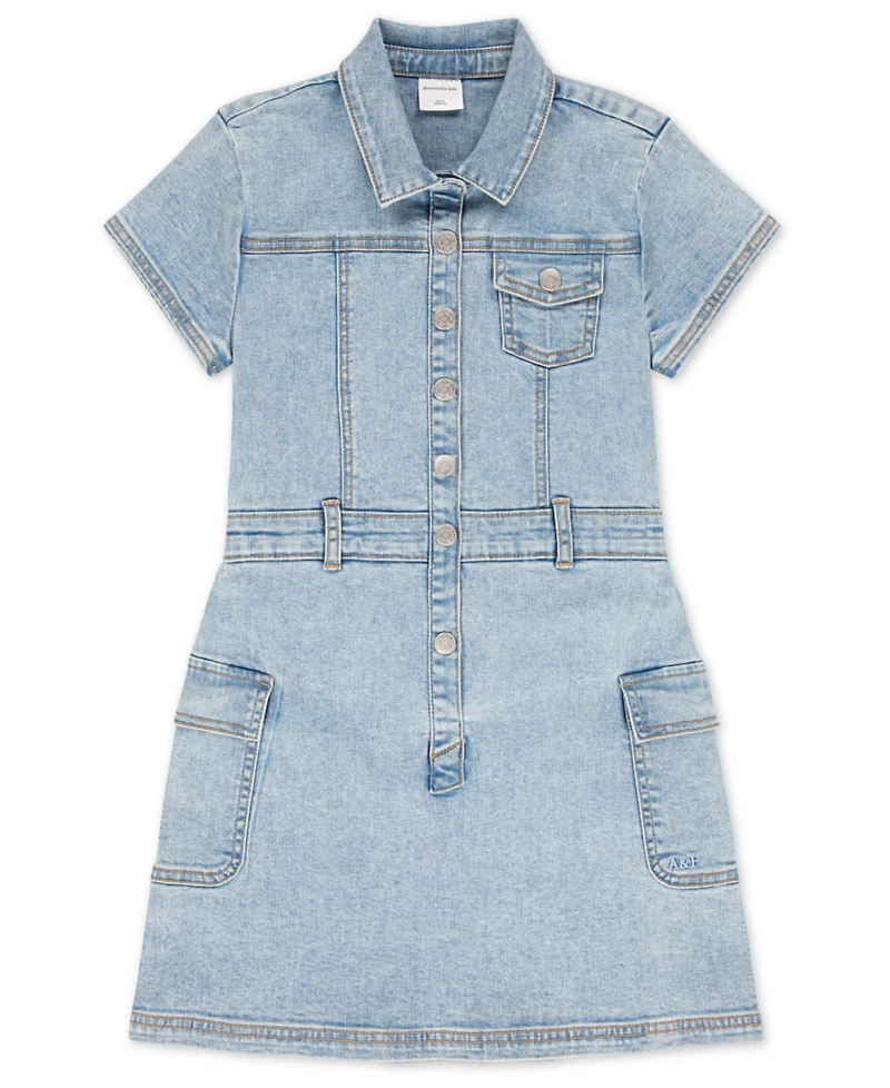 abercrombie kids Girls Utility Shirt Dress