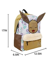 Pokemon Eevee All-Over Print Characters 17" Adult Backpack