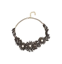 Sohi Women's Wild Flower Statement Necklace