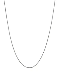 Steeltime Women's Sterling Silver Snake Chain Necklace