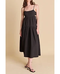 endless rose Women's Textured Maxi Dress