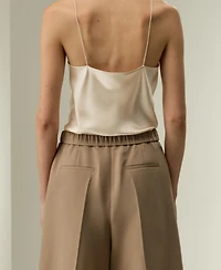 Lilysilk Women's Chic Minimal Silk Cami