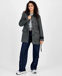 Steve Madden Women's Belted Single-Breasted Jacket