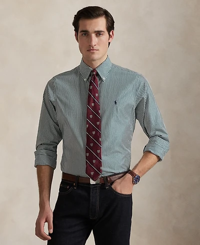 Polo Ralph Lauren Men's Classic-Fit Striped Poplin Shirt