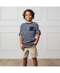 Hope & Henry Toddler Boys Uniform Stretch Chino Short