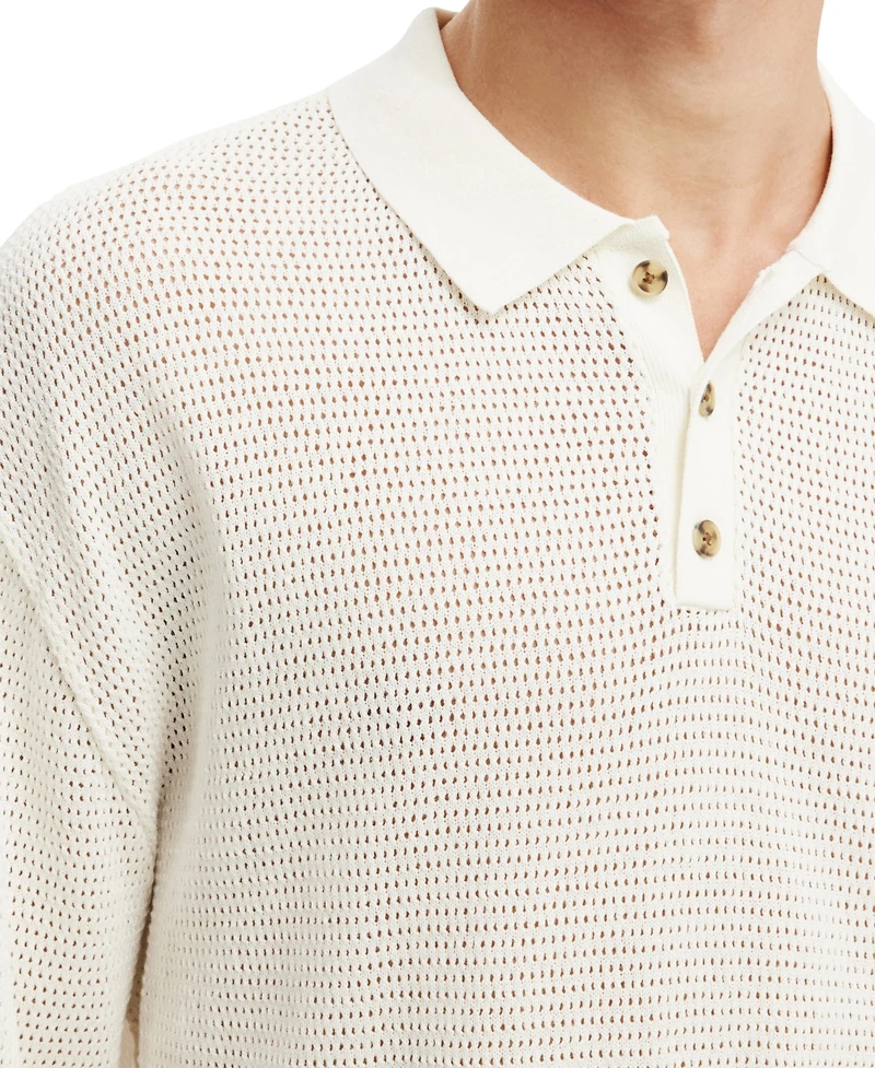 Cotton On Men's Knitted Polo Shirt