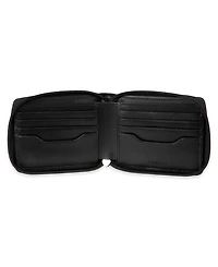 Calvin Klein Men's Rfid Overlapping Saffiano Zip Around Wallet