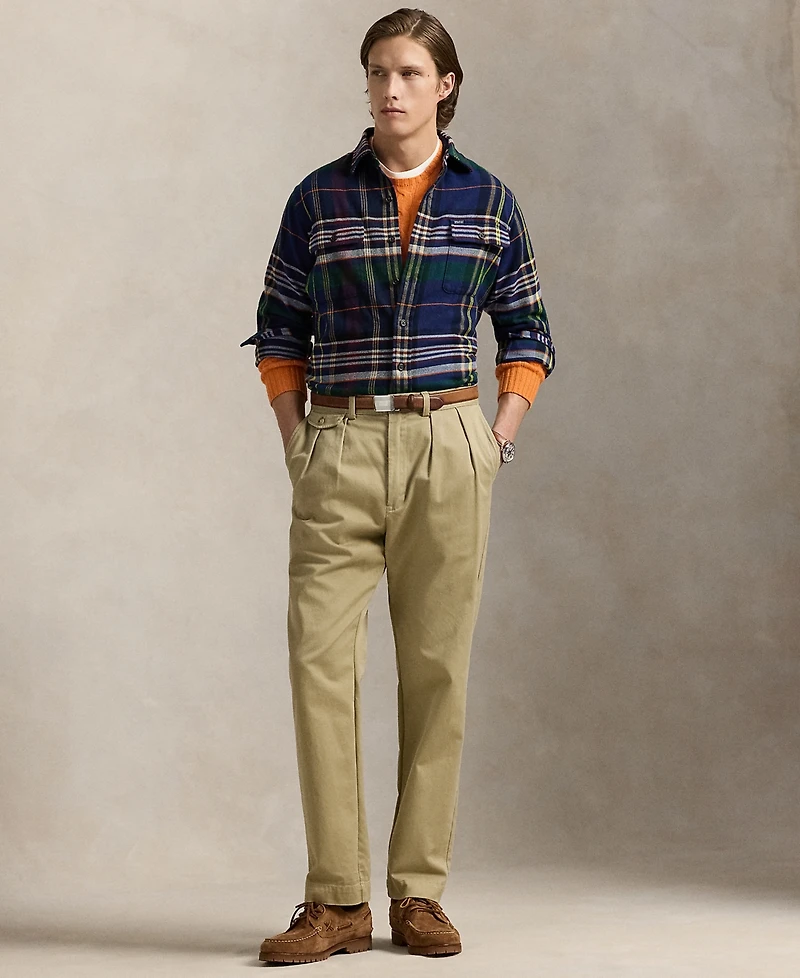 Polo Ralph Lauren Men's Classic Plaid Brushed Flannel Workshirt