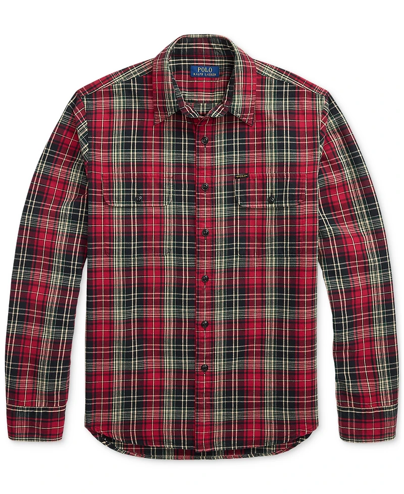 Polo Ralph Lauren Men's Classic-Fit Plaid Oxford Workshirt