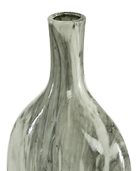 Rosemary Lane Ceramic Contemporary Vase, Set of 3
