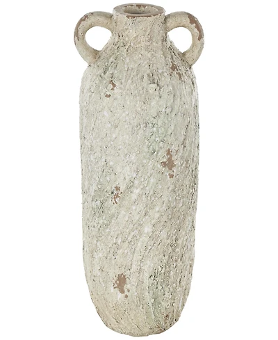 Rosemary Lane Magnesium Oxide 15" Contemporary Vase