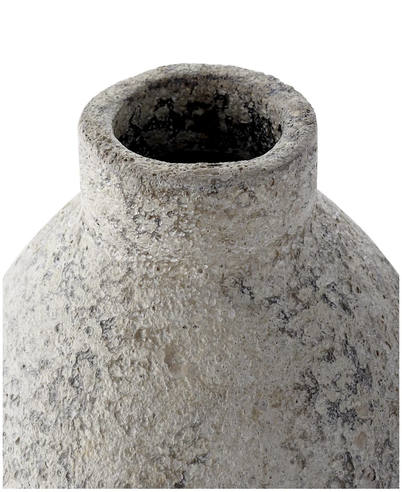 Rosemary Lane Ceramic 14.25" Farmhouse Vase