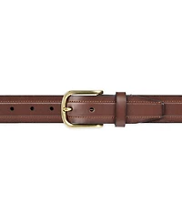 Club Room Men's Cut Edge Trapunto Stitched Casual Belt