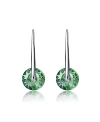 Stylish Modernized Solitaire Drop Earrings