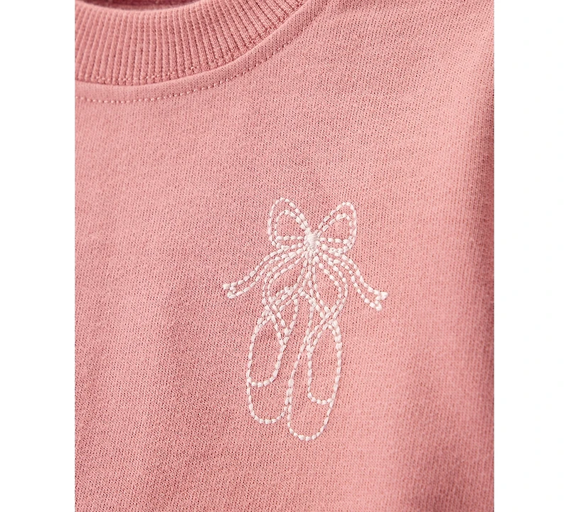 Carter's Baby Girls Ballet Little Pullover Top, Bodysuit & Pants, 3 Piece Set