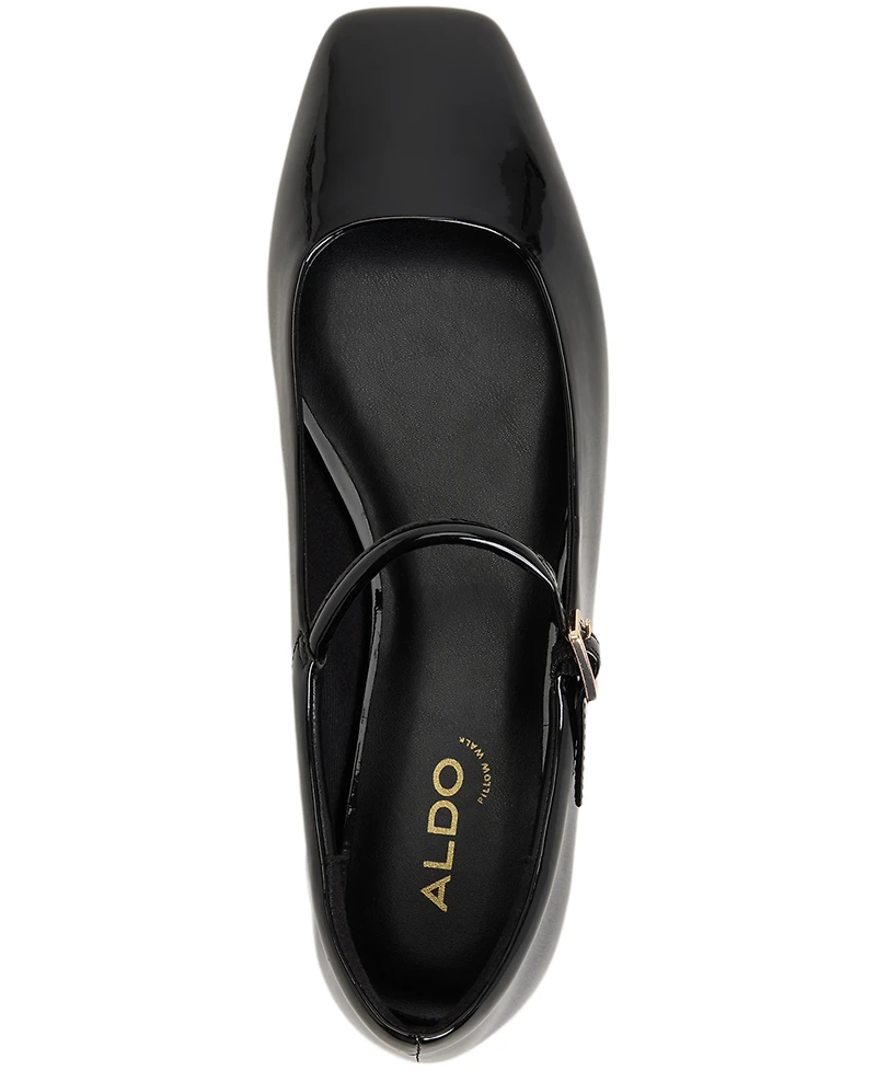 Aldo Women's Kristyn Square-Toe Mary Jane Flats