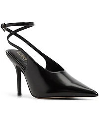 Aldo Women's Lisandre High-Vamp Ankle-Wrap Heeled Pumps
