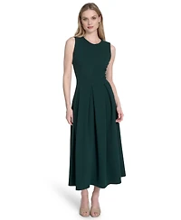 Calvin Klein Women's Sleeveless Midi A-Line Dress