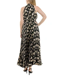 Taylor Women's Mock-Neck Sleeveless Dress