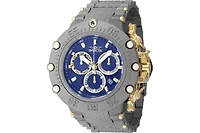 Invicta Men's 48193 Subaqua Quartz 2 Hand Blue, Gold, Titanium Dial Watch