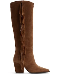 Aldo Women's Kaelya Knee-High Tall Fringe Western Boots