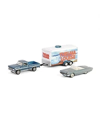 1/64 1967 F-250, Enclosed Car Hauler & 1966 Thunderbird Thelma & Louise