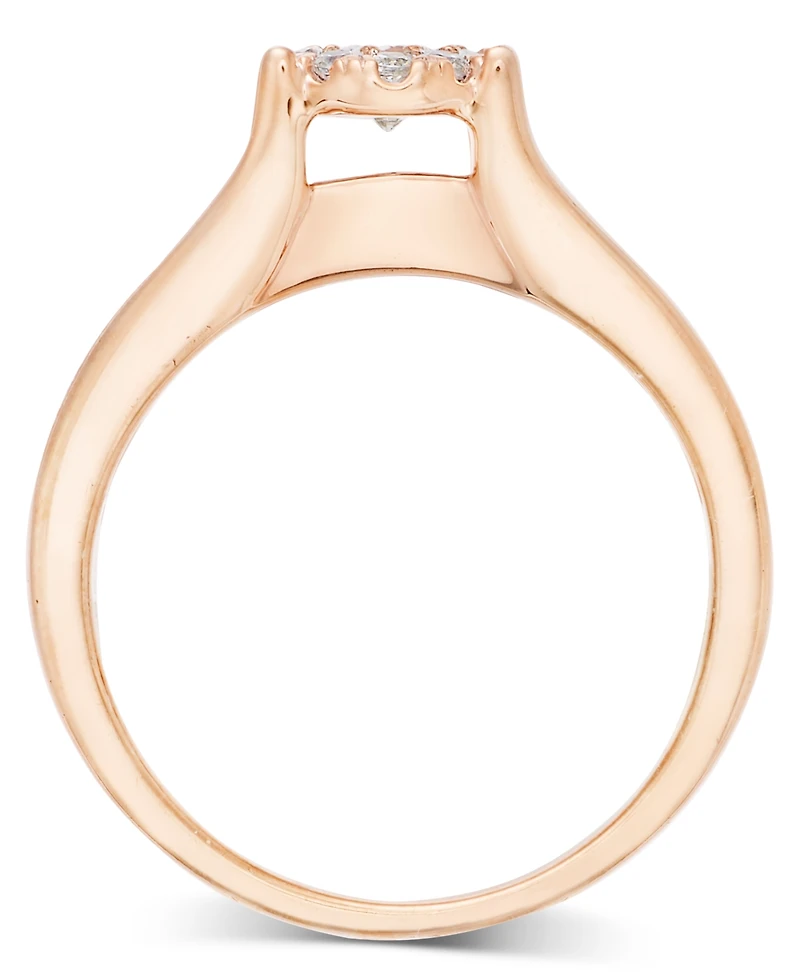 Diamond Bridal Channel Set (1 ct. t.w.) 14k White, Yellow or Rose Gold