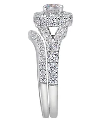 Diamond Halo Bridal Set (2 ct. t.w.) 14K White, Yellow or Rose Gold