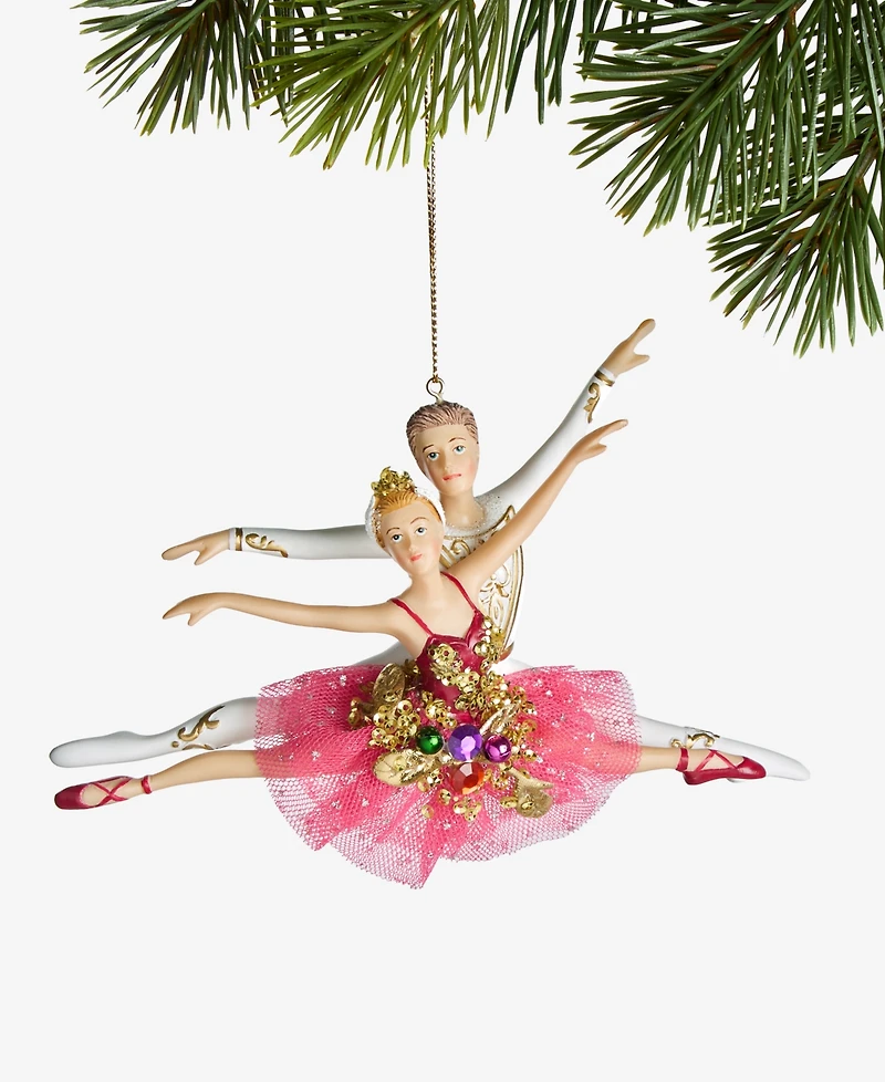 Holiday Lane Ballet Embellished Duet Ornament, Macy's Exclusive