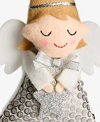 Holiday Lane Tiny Tidings Fabric Angel Ornament, Macy's Exclusive