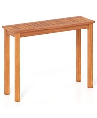 Wooden Plant Stand Outdoor Indoor Solid Wood Flower Pot Holder Display Shelf