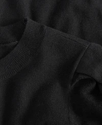 On 34th Women's Puff-Sleeve Crewneck Sweater, Exclusively at Macy's