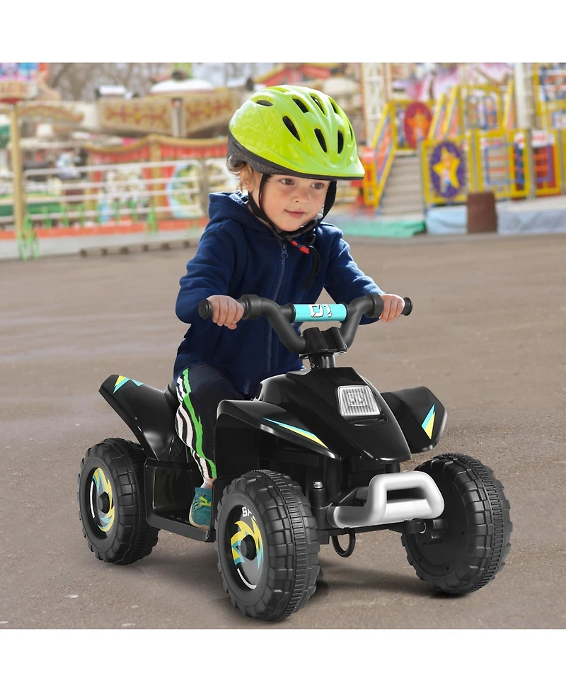 6V Kids Electric Atv 4 Wheels Ride-On Toy
