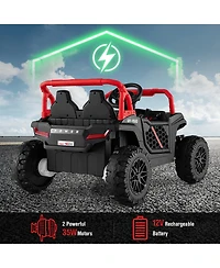 12V Kids Ride on Truck with 3 Speeds and Reverse Forward Function